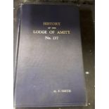 A book: "History of the Lodge of Amity", no 137 (1765-1936).