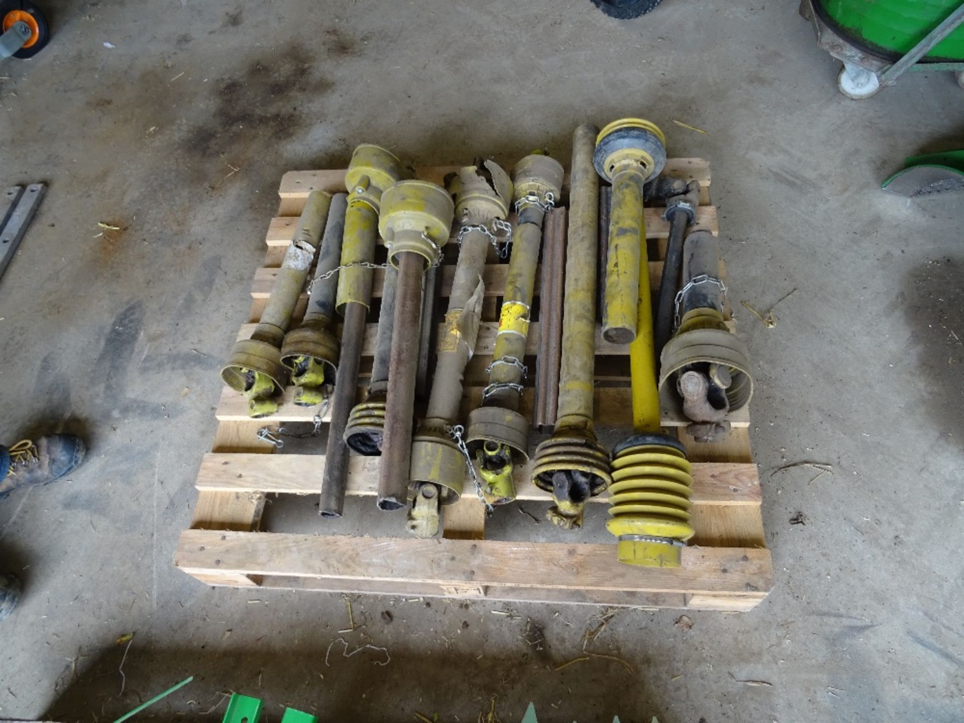 Pallet of PTO Shafts