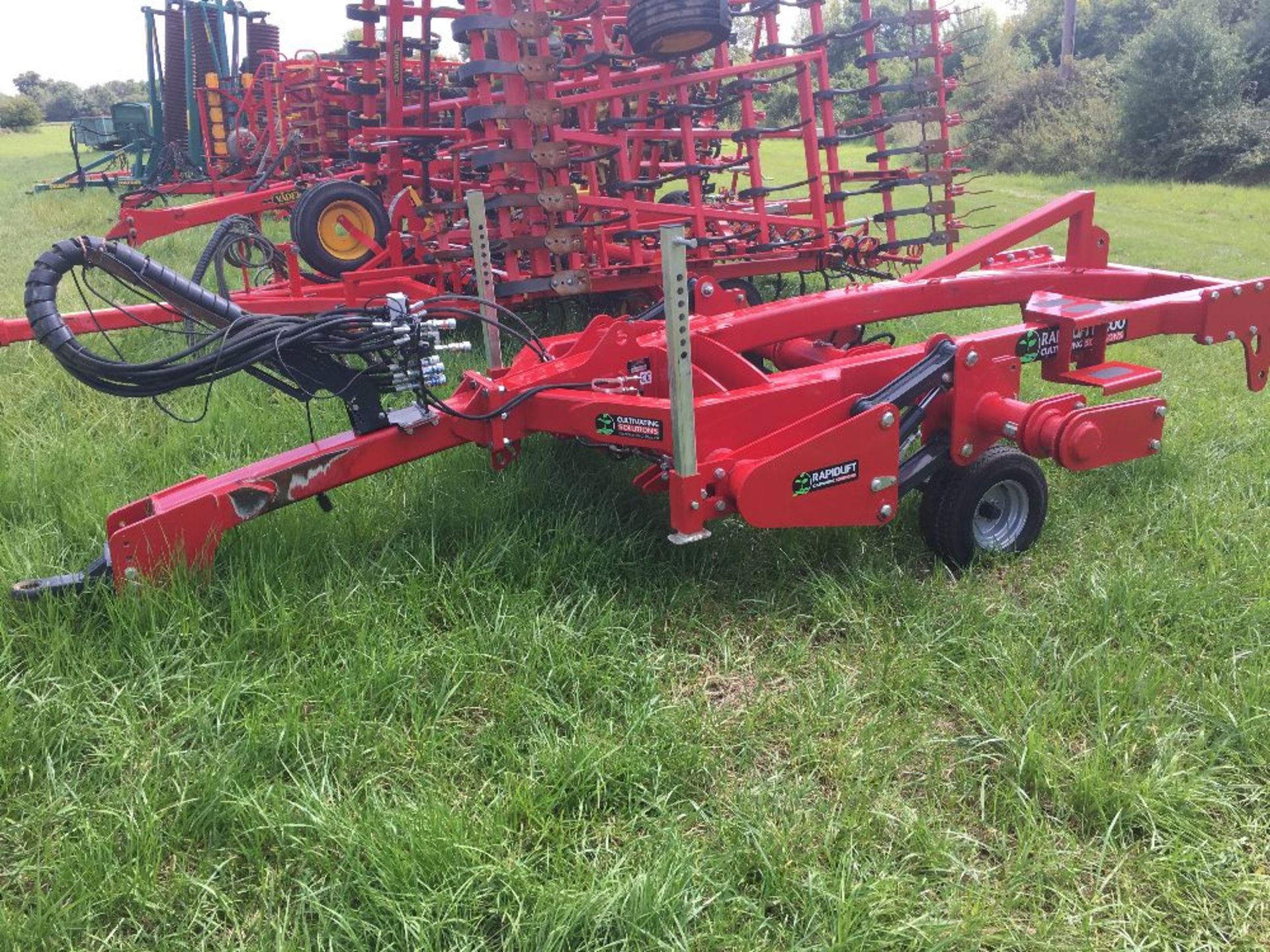 Rapid Lift - Cultivating Solutions, Tine (not shown in pictures), wheels, Serial Number 14212,