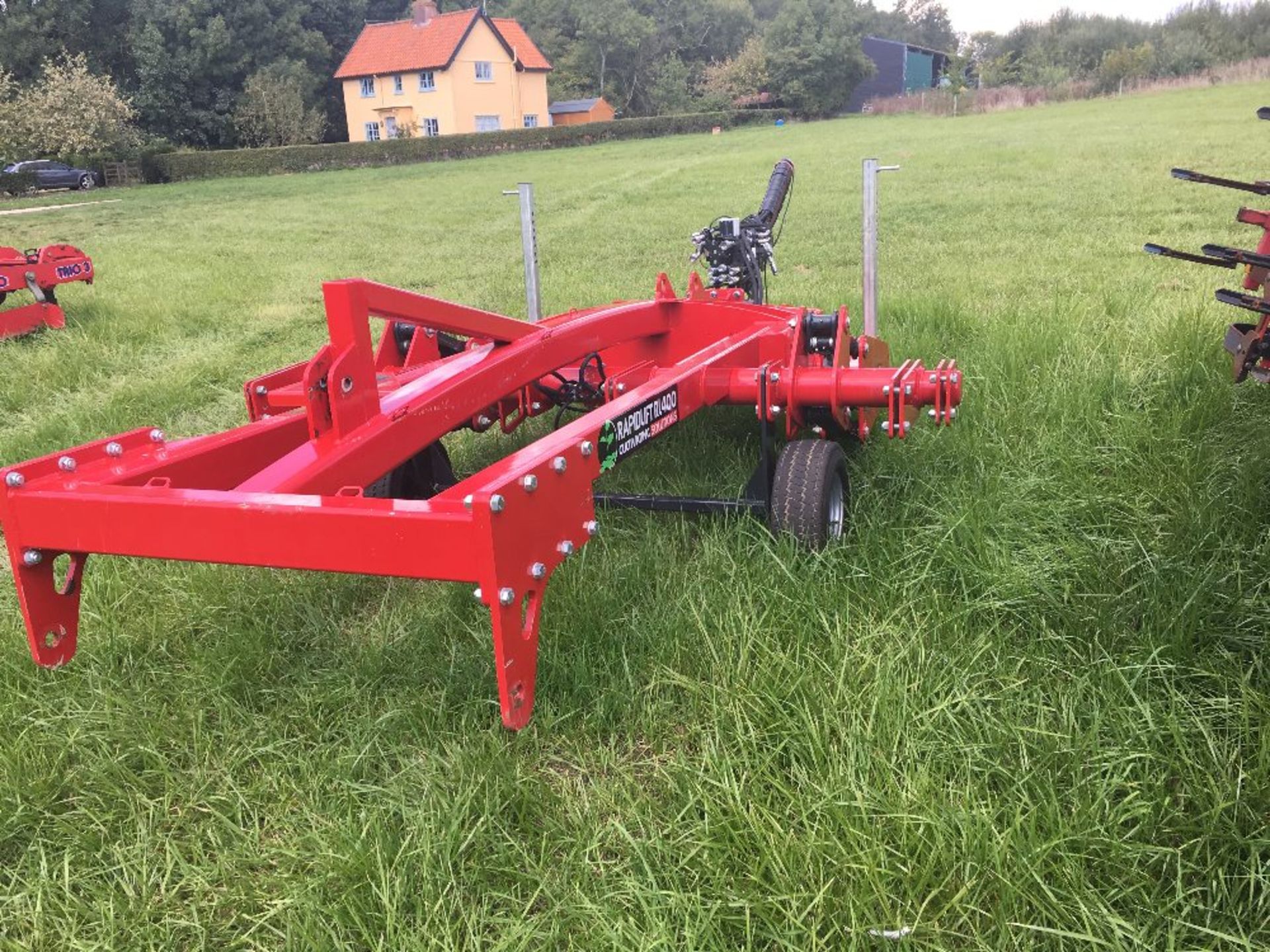 Rapid Lift - Cultivating Solutions, Tine (not shown in pictures), wheels, Serial Number 14212, - Image 6 of 8