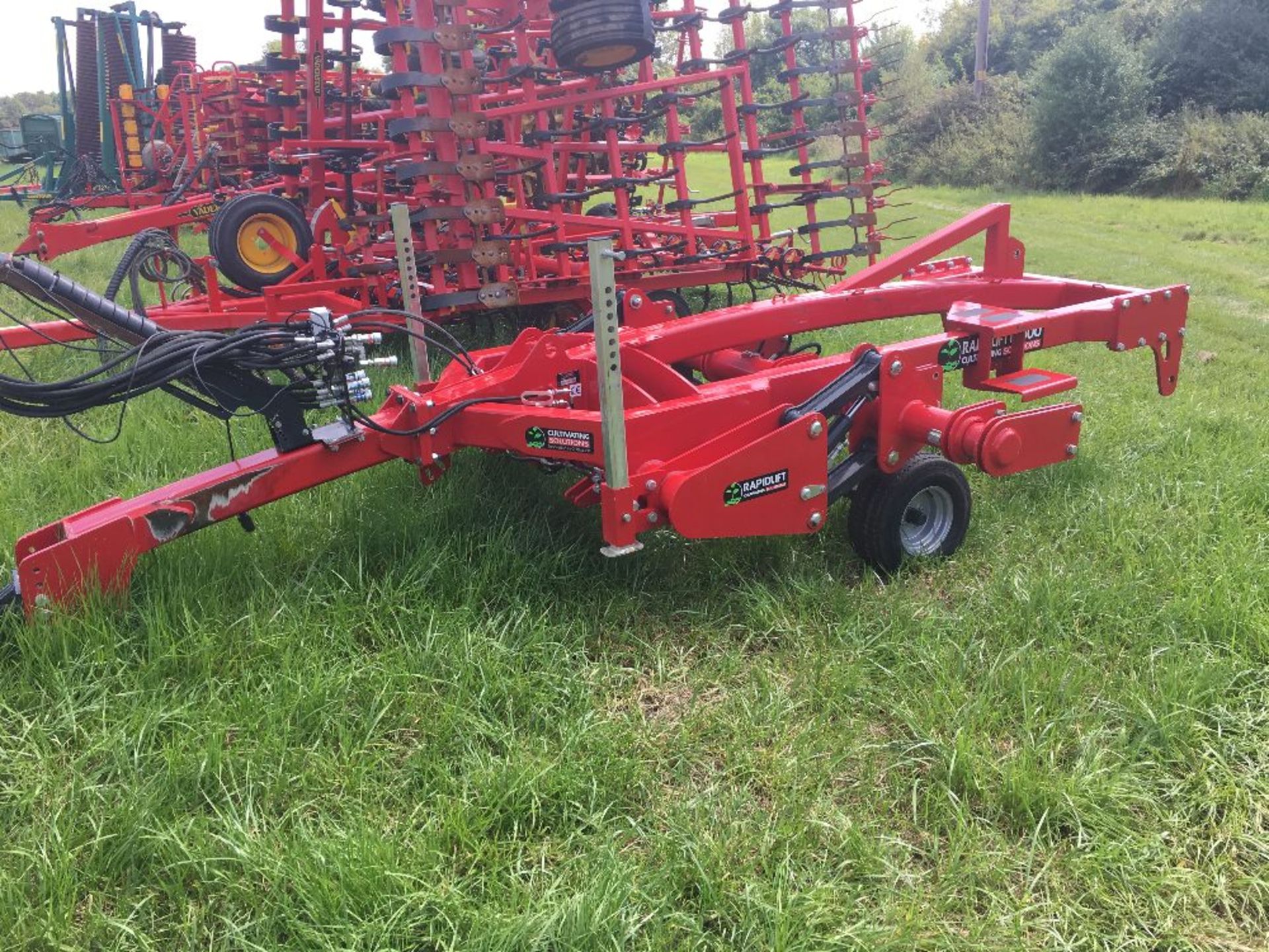 Rapid Lift - Cultivating Solutions, Tine (not shown in pictures), wheels, Serial Number 14212, - Image 2 of 8