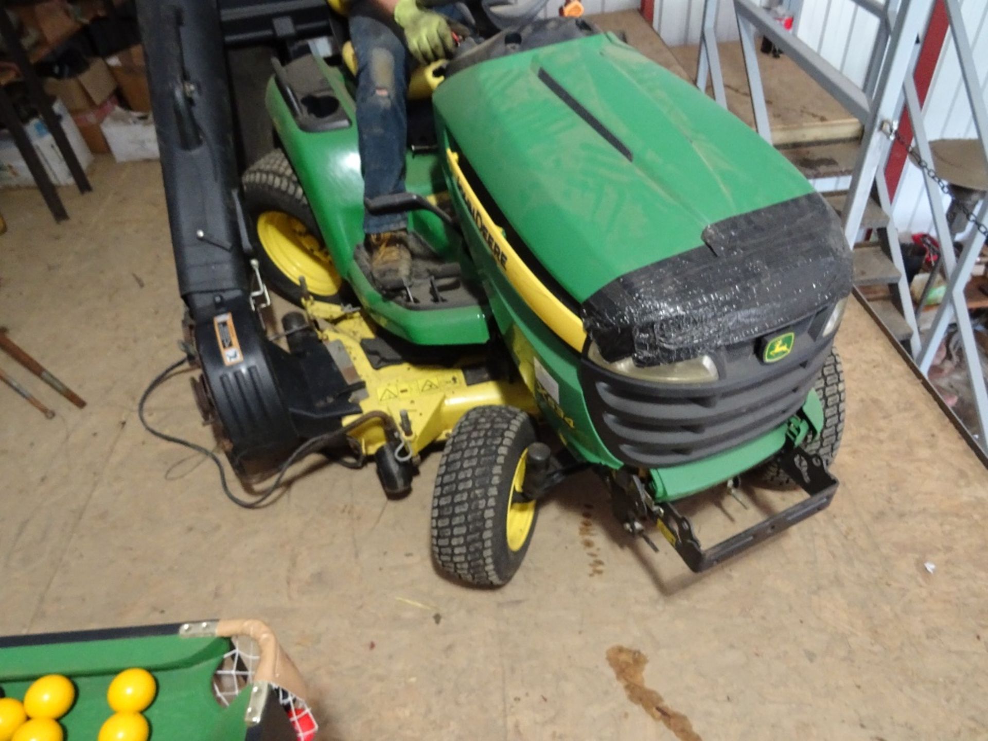 John Deere Twin Disc Grasscutter X534 MultiTerrain, 4 Wheel Steer, 120 Hours, Blower, - Image 8 of 12