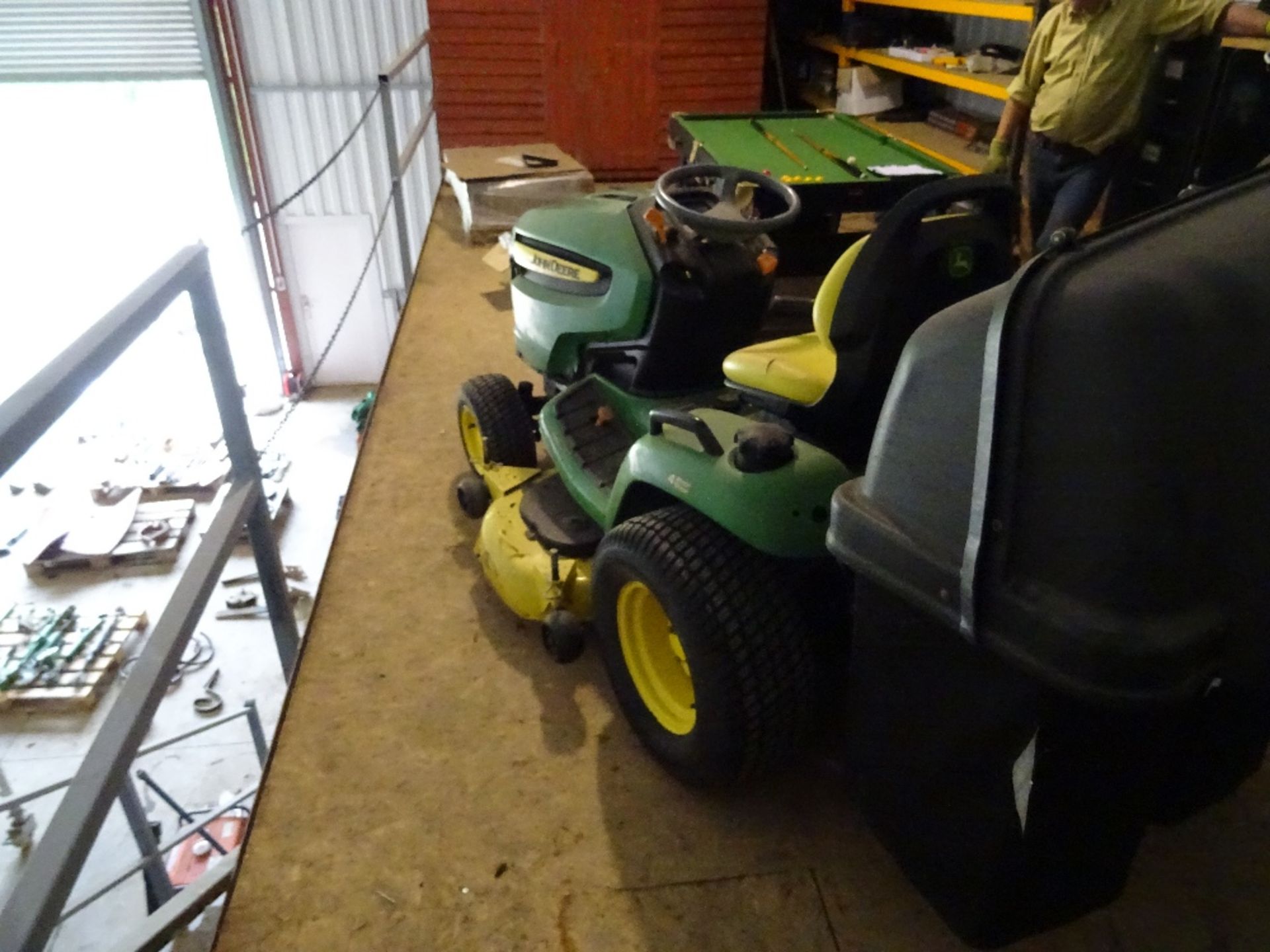 John Deere Twin Disc Grasscutter X534 MultiTerrain, 4 Wheel Steer, 120 Hours, Blower, - Image 4 of 12