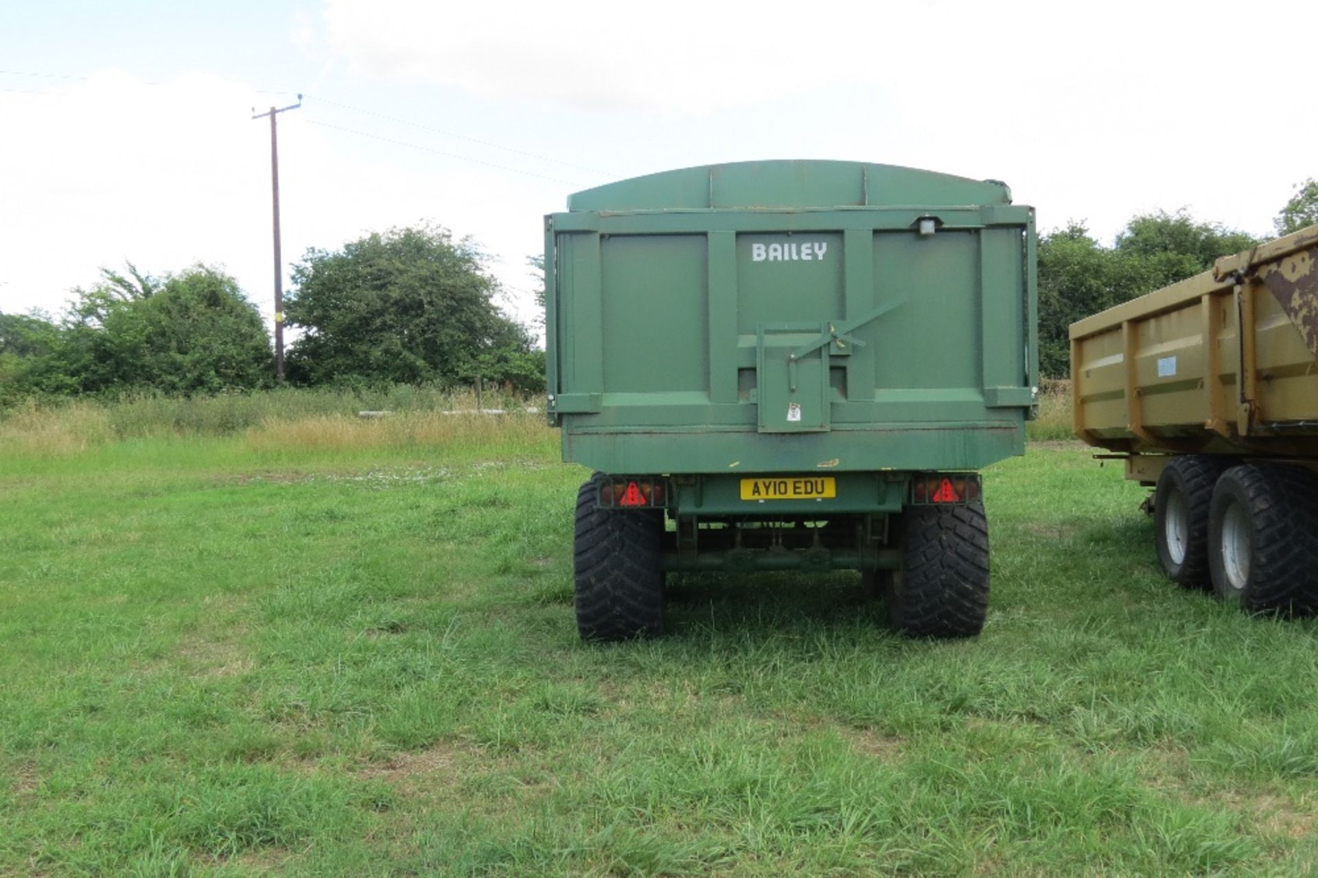 2008 Bailey Root Trailer, 14 Ton, Tyres 560/45 R22. - Image 5 of 10