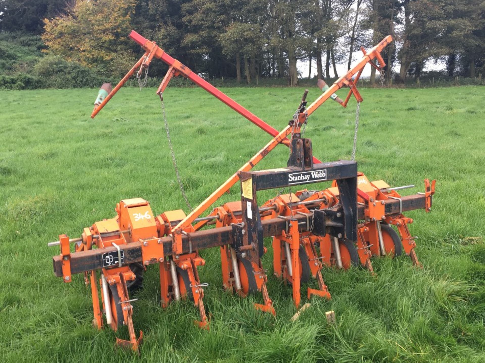 6 Row Stanhay Webb Rallye 592 Sugar Beet Drill