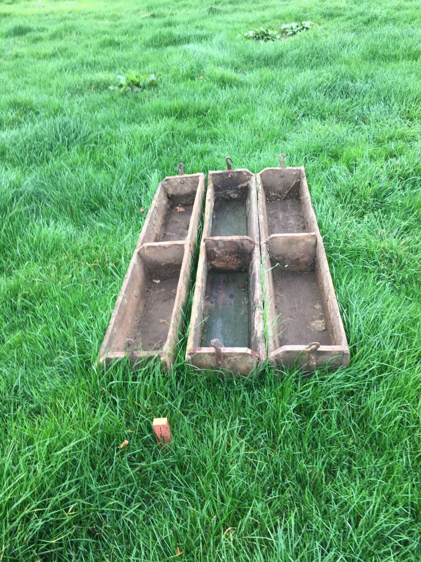 Wooden Cattle Feed Trough