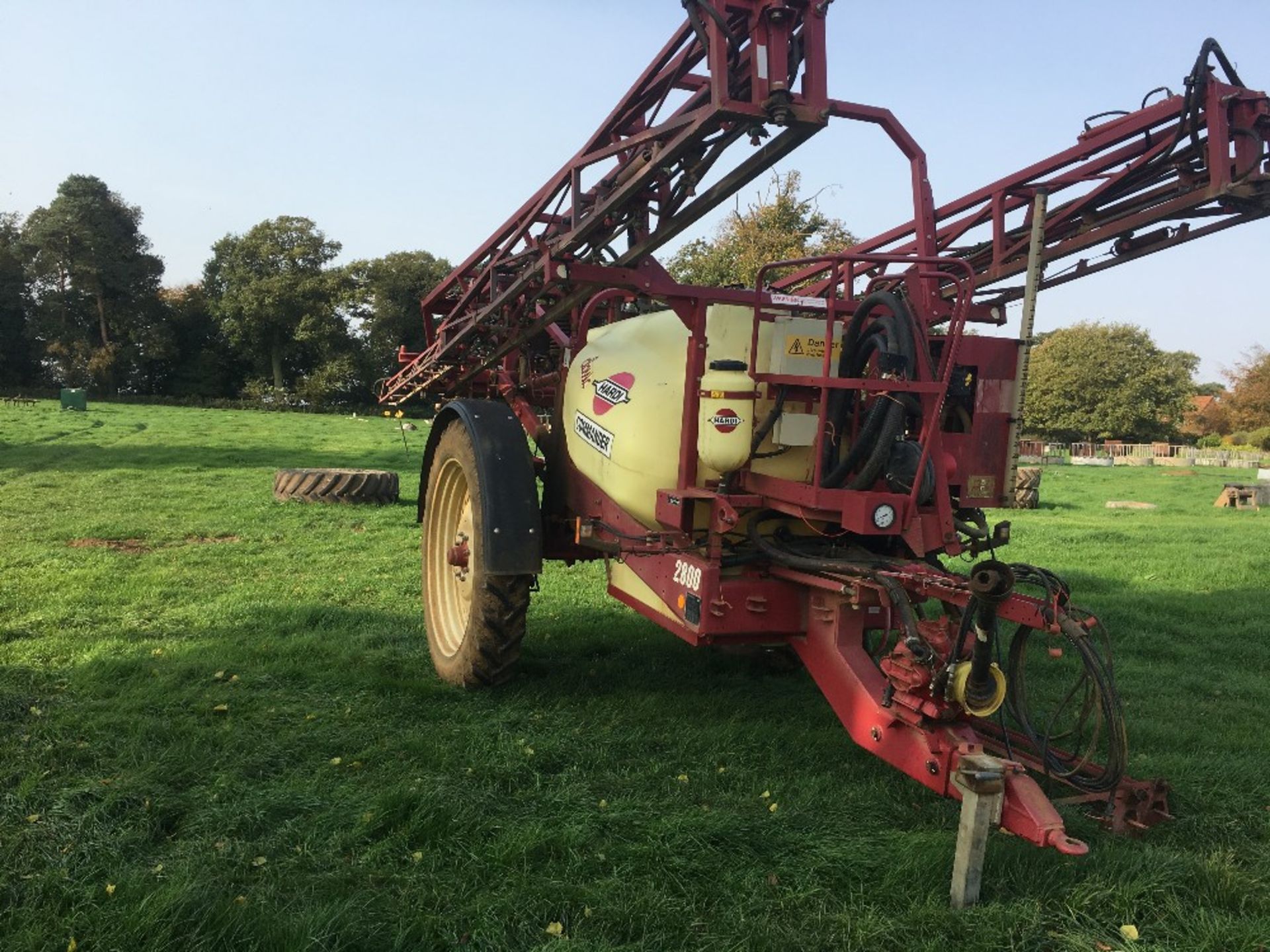 2007 Hardi 24m 2800l Commander Classic Sprayer, PTO driven, Tyres: 300/95 R46. - Image 4 of 4