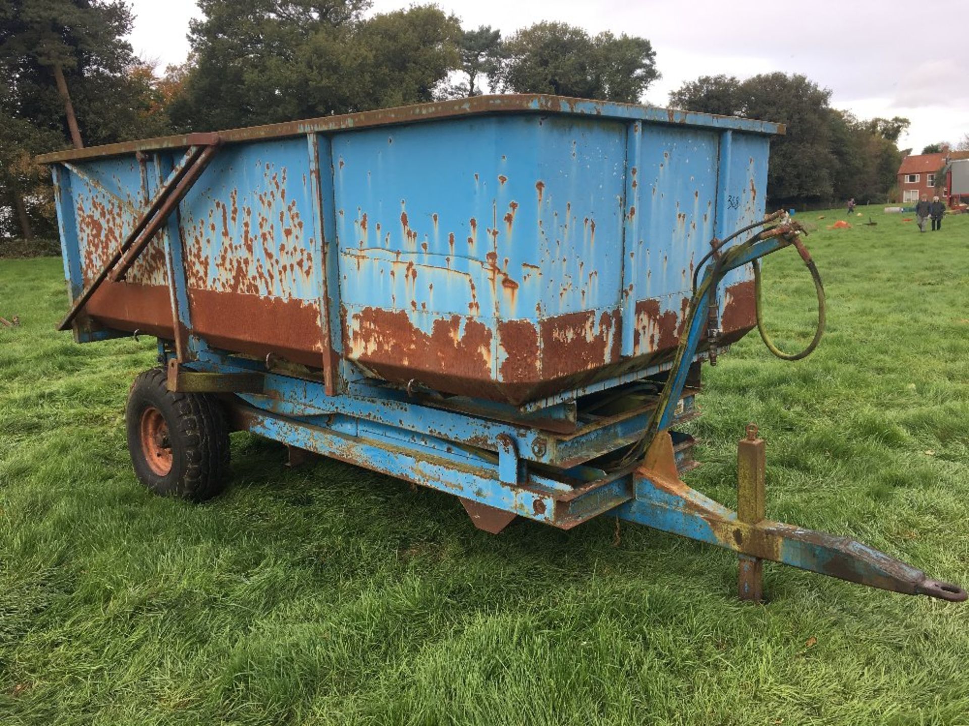 Bunnings 6 Ton High Tip Monocoque Single Axle Trailer