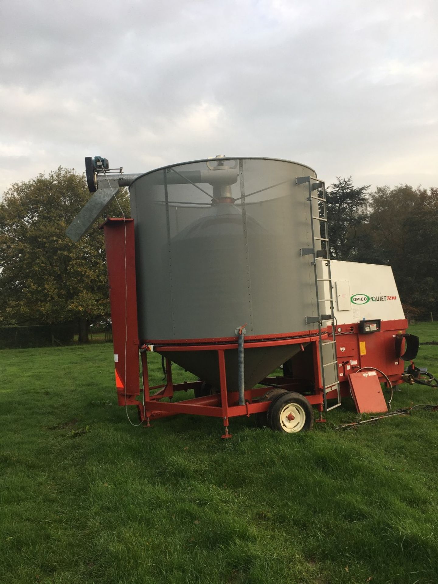 Opico Quiet 590 Grain Drier with Micro Pro Control Box, Tow Hitch, 3 Phase, - Image 3 of 3