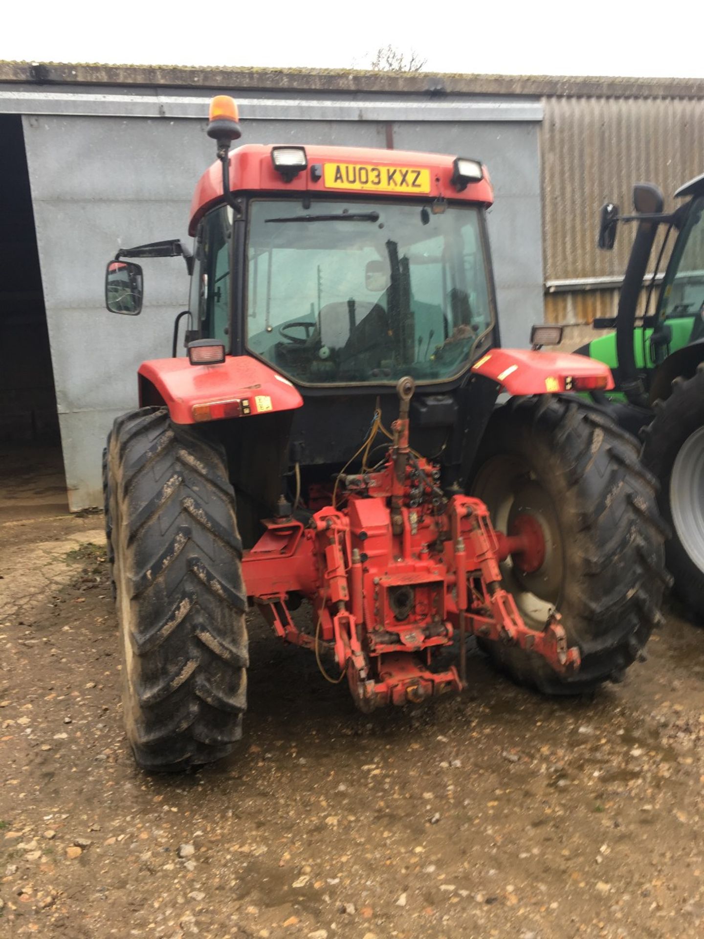 2003 McCormick MC115 tractor, front wafer weights, Rear Tyres: 12.4 R46, Front Tyres: 270/95 R32. - Image 4 of 4