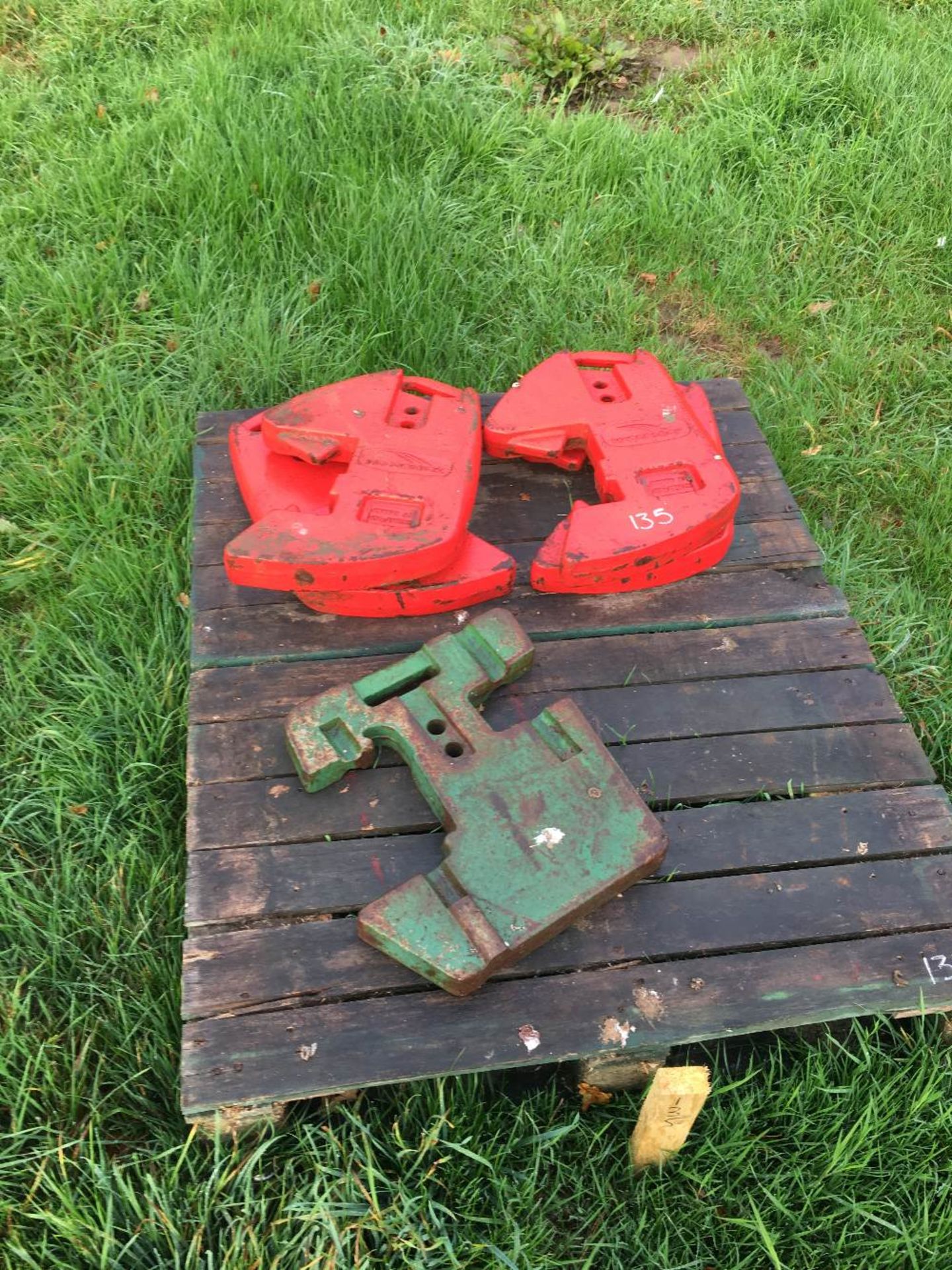 Weights to fit McCormick Tractor