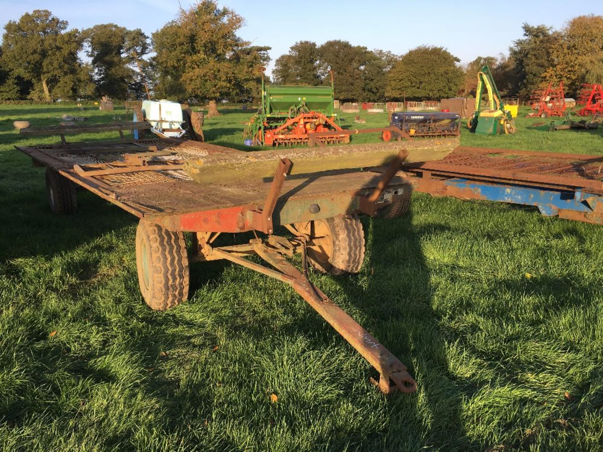 Salop Trailer Co Ltd, Straw Trailer, approx 20ft, - Image 2 of 2