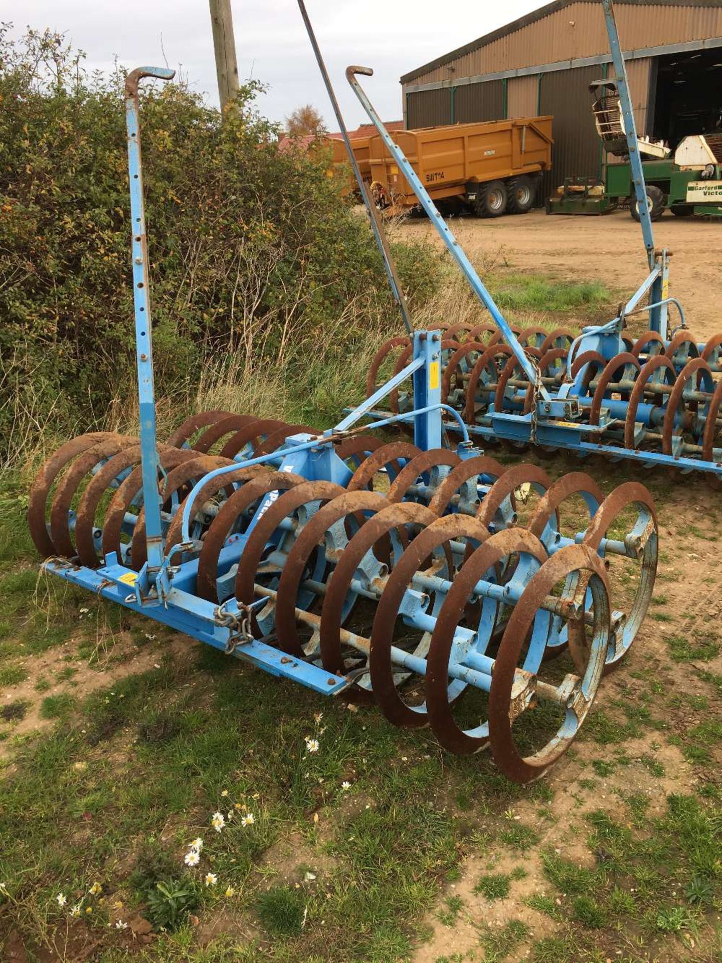 2010 Lemken Variopack 110 Furrow Press, WDP70, 2 Arms, 3 pt Linkage, 2.