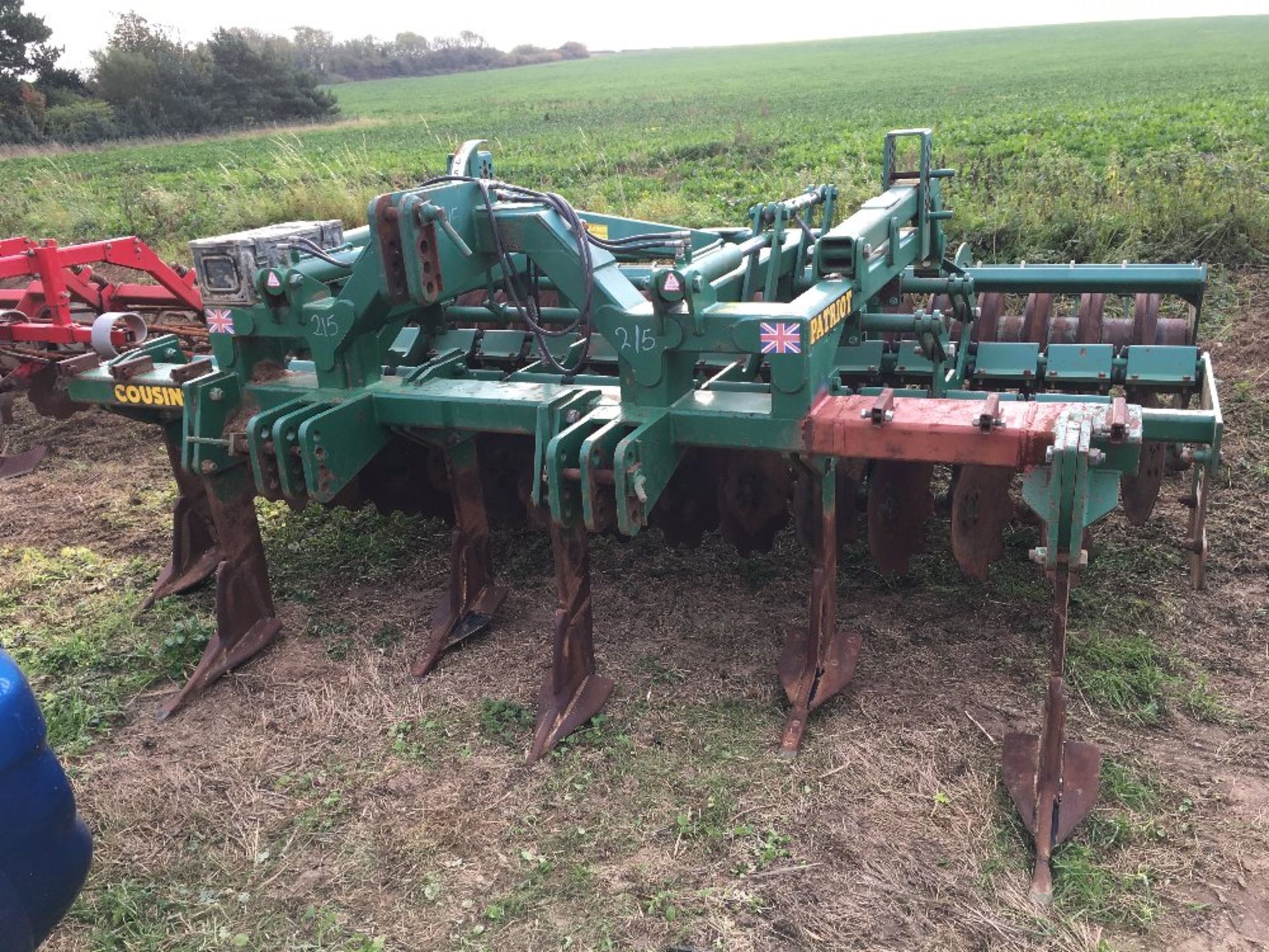 2010 Cousins Patriot 322, PAT 360TCRR, subsoiler legs, twin disc, packer roll,