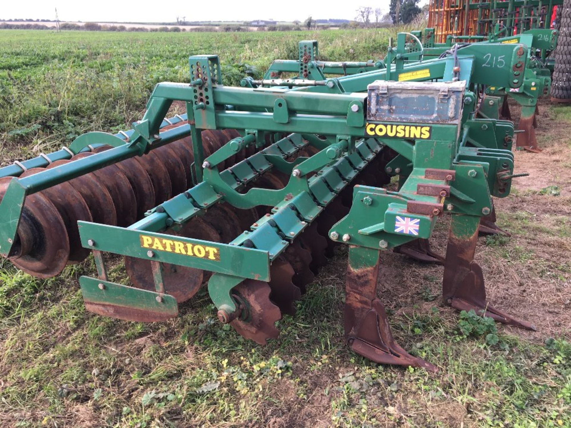 2010 Cousins Patriot 322, PAT 360TCRR, subsoiler legs, twin disc, packer roll, - Image 3 of 5