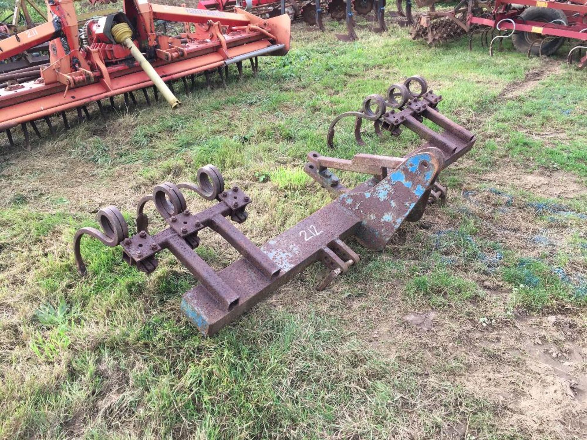 Wheel Mark eradicator cultivator