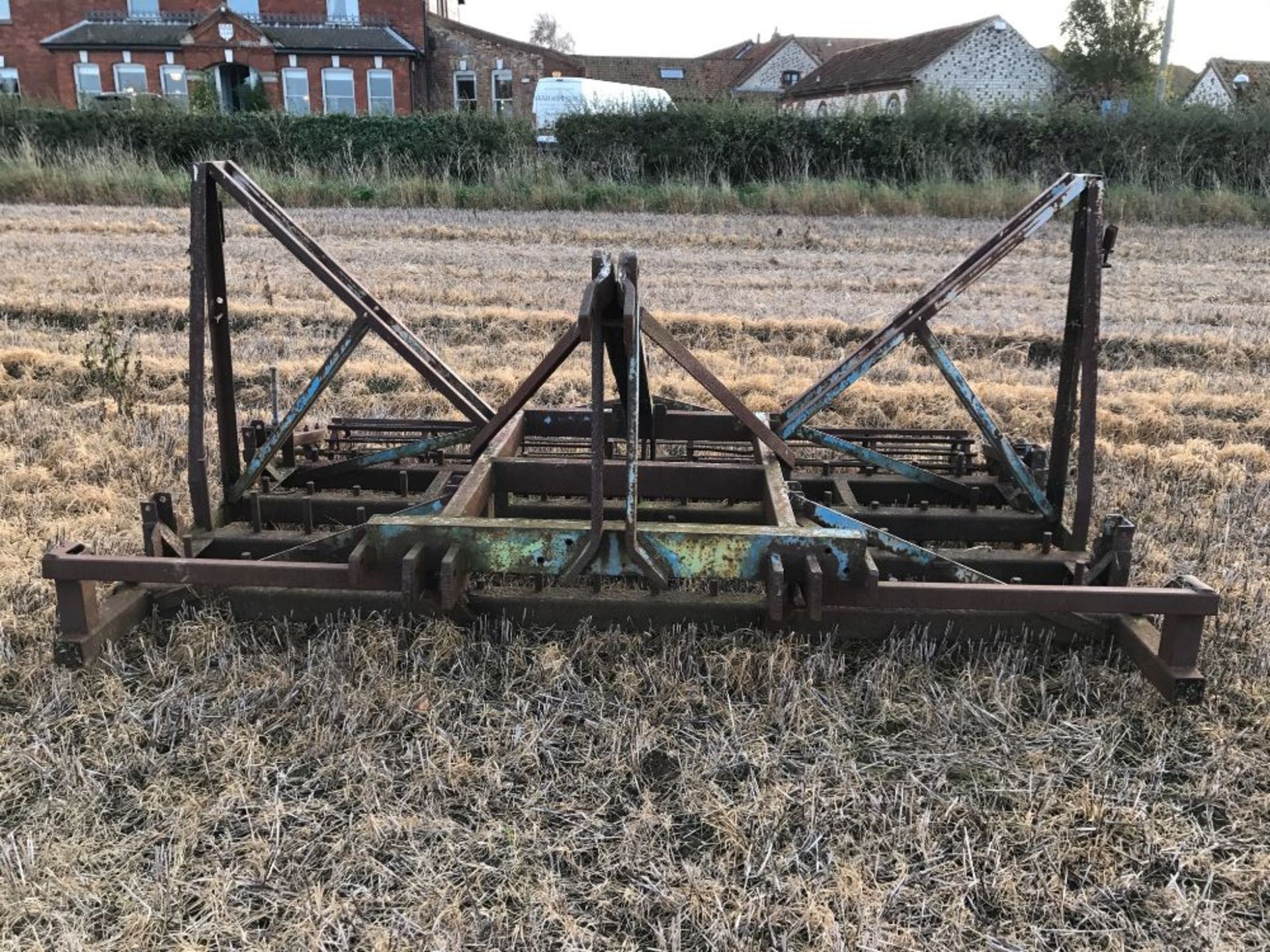 Dutch Harrow with Rear Crumbler Roll