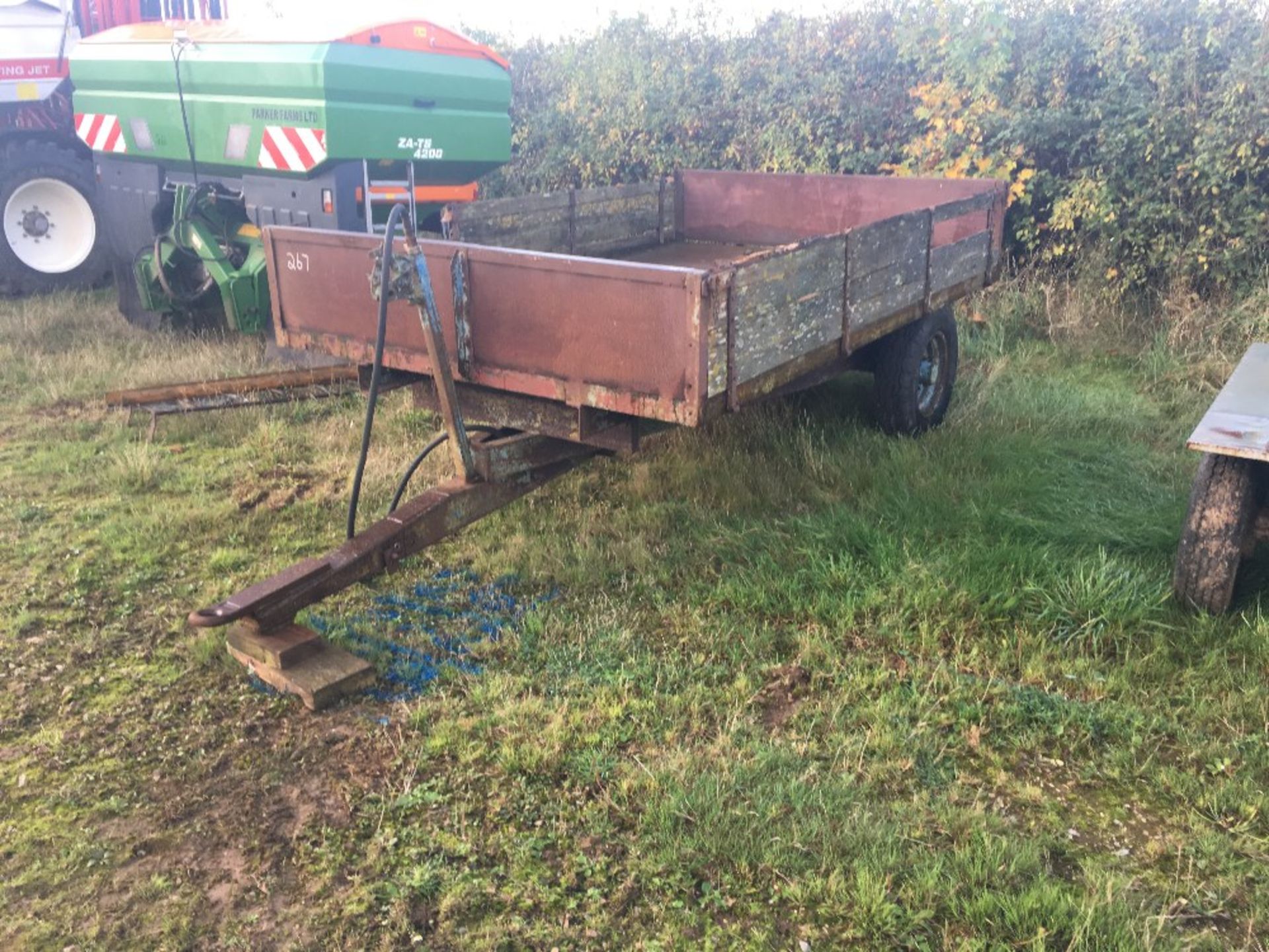 Single Axle Tipping Trailer, - Image 2 of 2