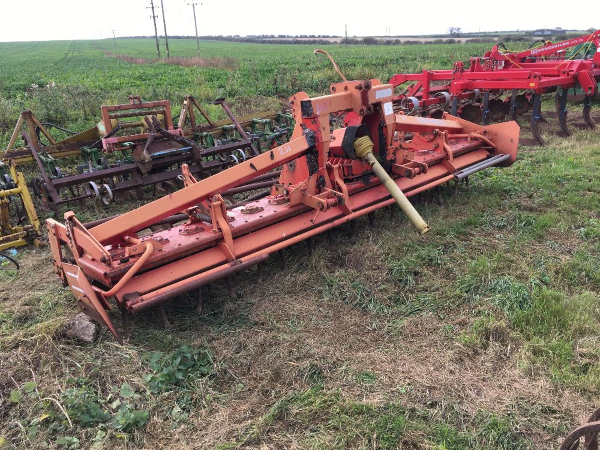 Lely Power Harrow, Terra 400-45, Crumble Roll, 3 pt Linkage mounted,