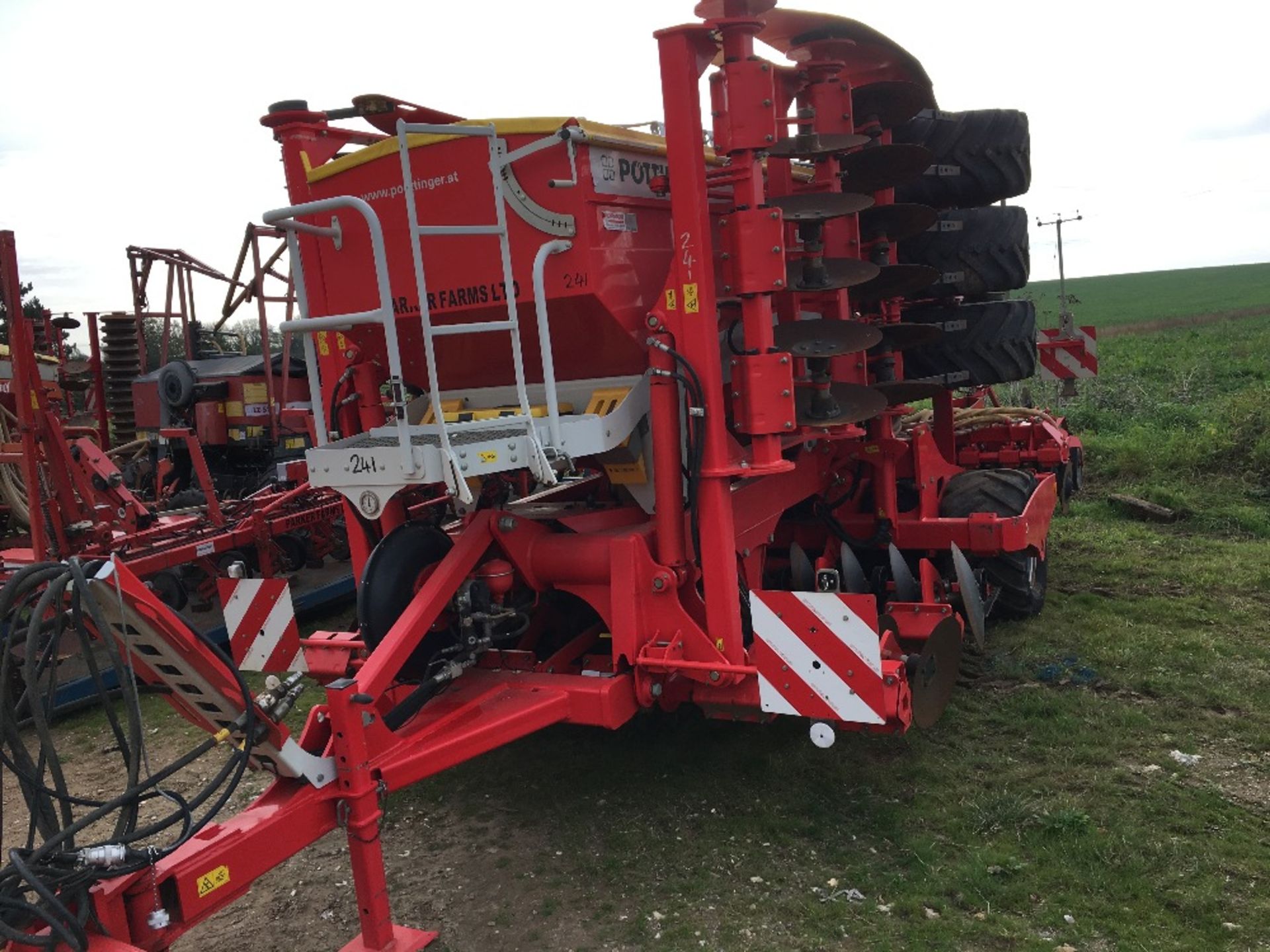 2013/2014 Pottinger Drill, Terrasem C6 Artis Plus, Disc Drill. - Image 4 of 8