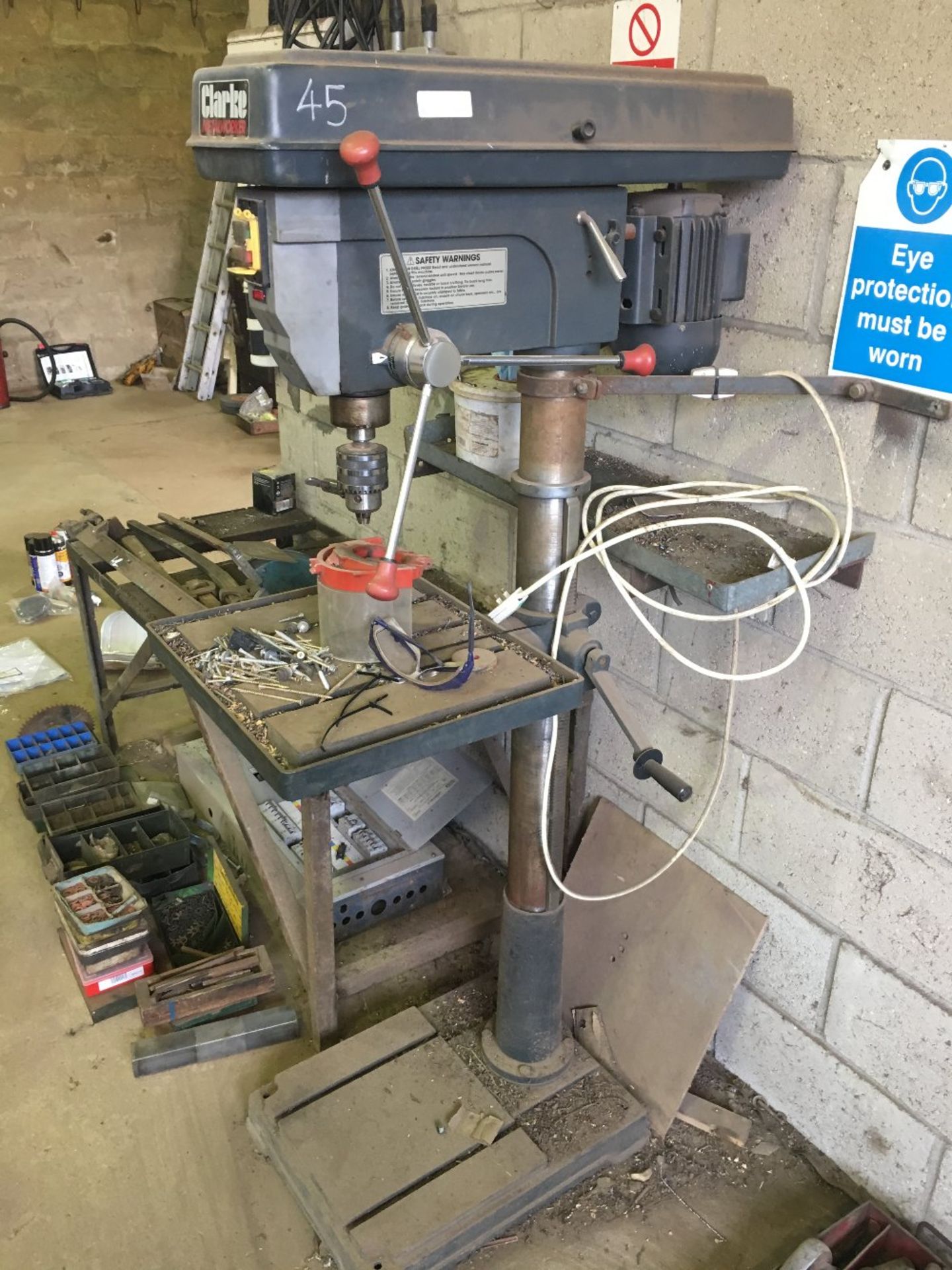 Clarke Metal Worker CDP501F Pillar Drill - Image 2 of 2