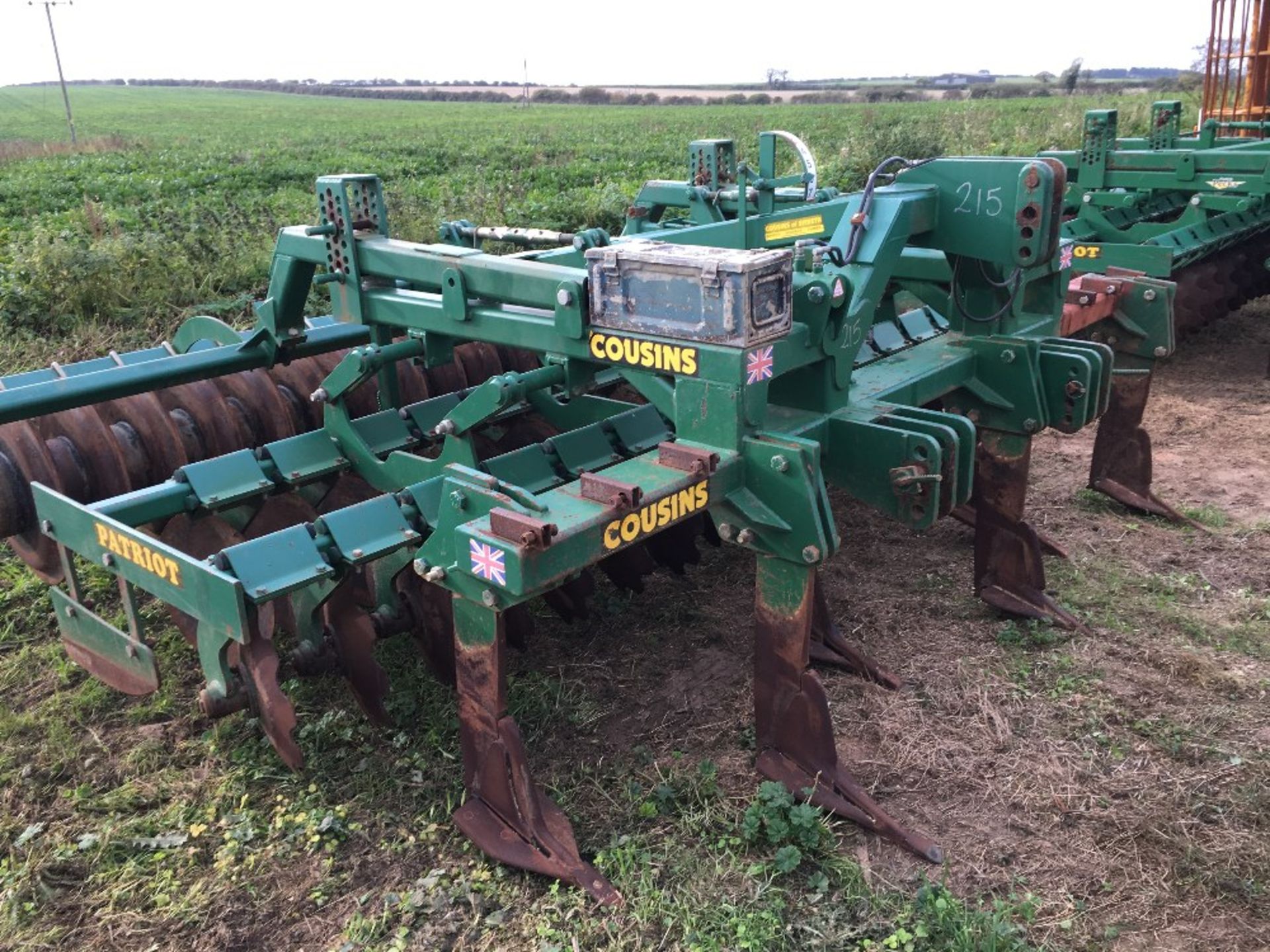 2010 Cousins Patriot 322, PAT 360TCRR, subsoiler legs, twin disc, packer roll, - Image 2 of 5