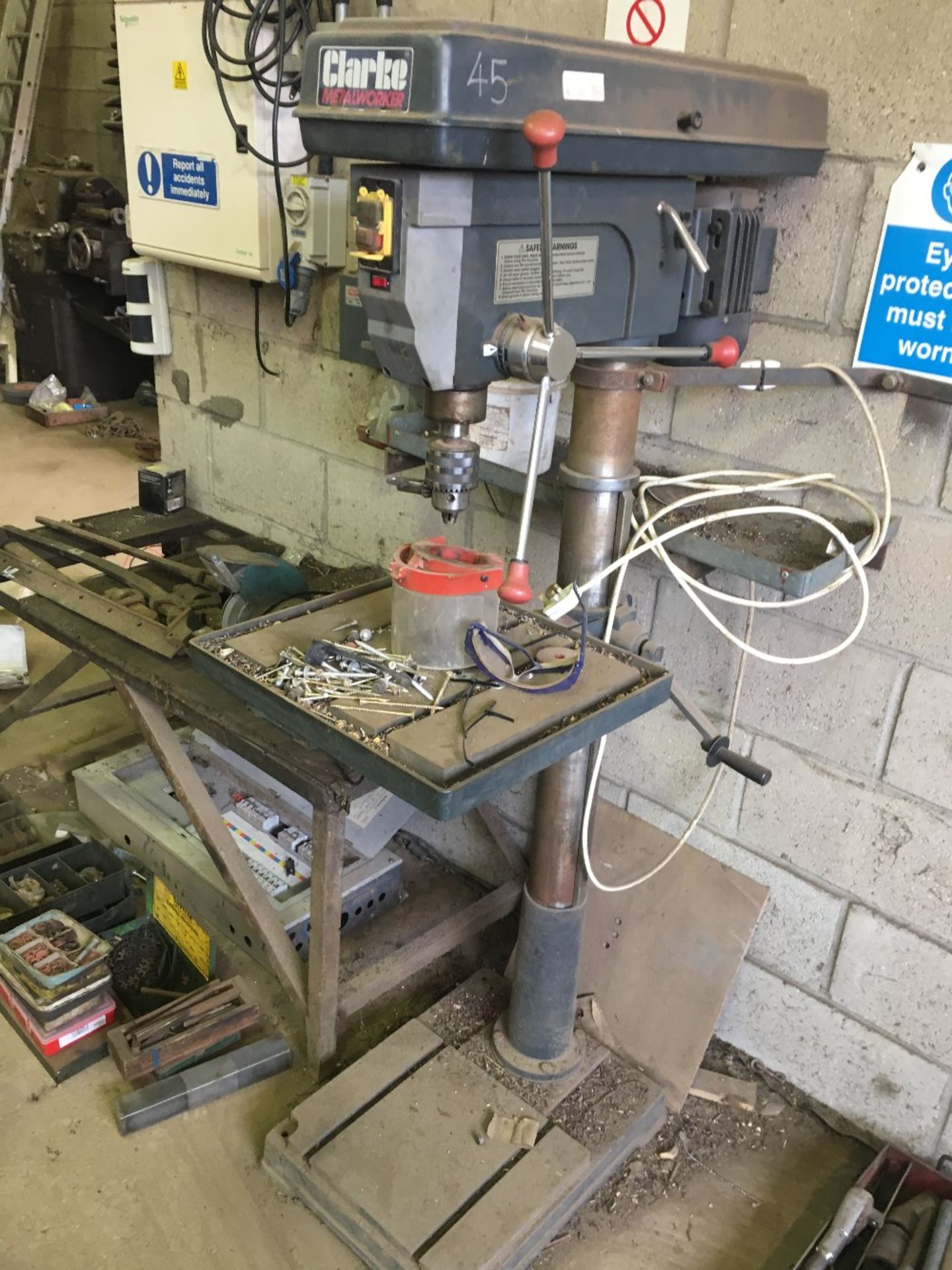 Clarke Metal Worker CDP501F Pillar Drill