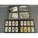 An album of cigarette cards including John Player 'Aviary & Caged Birds' 50/50, Player 'Fresh