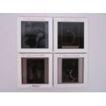 A set of four black and white press publicity transparencies for the 1994 book '1000 Nudes, The