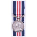 Great War George V Military Medal (M.M) 1/6th Batt