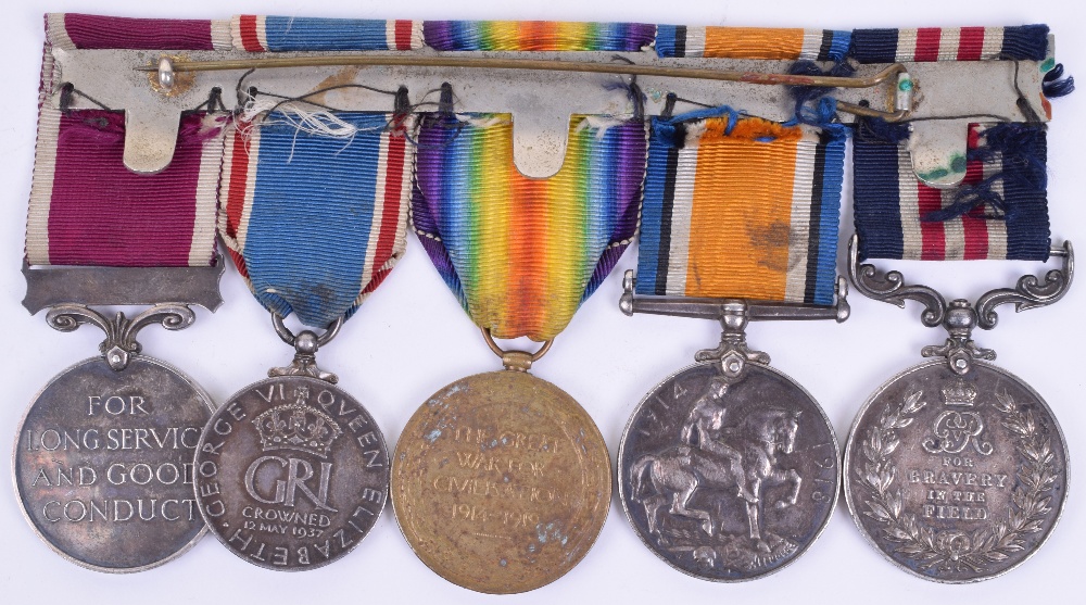 Great War George V Military Medal (M.M) Group of F - Image 2 of 4