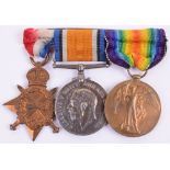 Great War 1914-15 Star Medal Trio Duke of Lancaste