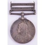Queens South Africa Medal Two Clasps Cheshire Regi