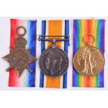 Great War 1914-15 Star Medal Trio Army Service Cor