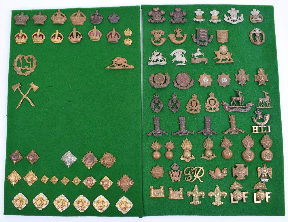 Selection of Regimental Collar Badges