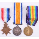 Great War Gallipoli Casualty 1914-15 Star Medal Tr