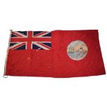 Scarce Colonial Trinidad & Tobago Red Ensign Flag