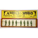 Britains Abyssinian Emperor's Bodyguards second grade, in original Armies of the World box for set