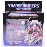 Boxed Hasbro G1 Transformers Pretenders Deception ‘Skullgrin’ 1987 issue, robot transforms to