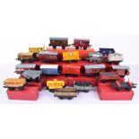 Hornby 0 gauge Rolling stock, including Cattle wagons, Milk traffic vans, Guard and Brake vans,