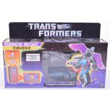 Boxed Hasbro G1 Transformers Powermaster Mercenary ‘Doubledealer’ 1987 issue, transforms from
