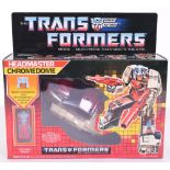 Boxed Hasbro G1 Transformers Headmaster ‘Chromedome’ 1986 issue, transforms from car to robot and