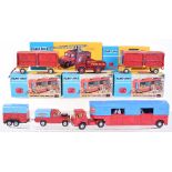 Unboxed Corgi Chipperfield Circus Models, 1130 Chipperfields Circus Horse Transporter with Horses,