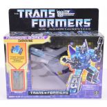 Boxed Hasbro G1 Transformers Powermaster Deception ‘Darkwing’ 1987 issue, transforms from jet to