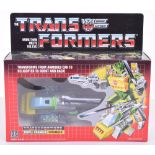 Boxed Hasbro G1 Transformers Triple Changer ‘Springer’ 1986 issue, transforms from armoured car to