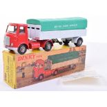 Dinky Toys 914 A.E.C. Articulated Lorry ‘British Road Services’ red cab,light grey trailer, green