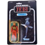 Vintage Star Wars Return of the Jedi B-Wing Pilot Carded Action Figure, produced by Kenner on 79