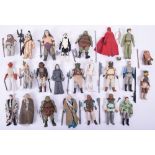 Selection of Vintage Star Wars Return of the Jedi Loose Complete Action Figures, consisting of Bib