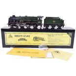 Bassett-Lowke 12-14 volt DC, Special Limited Release 4-6-0 Rebuilt Scot class locomotive – Royal