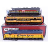 Williams three 0 gauge Diesel locomotives, Crown Edition Virginian FM Trainmaster, No.4115 in